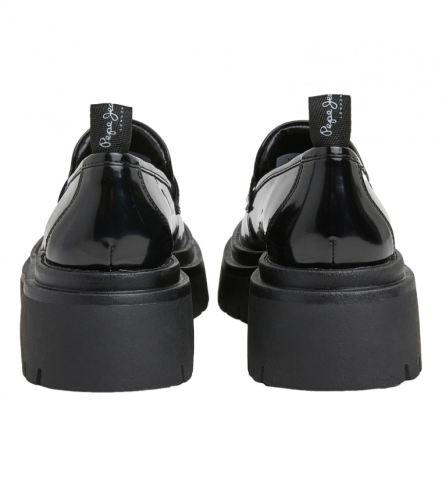 Mocassins pretos Pepe Jeans Queen Oxford