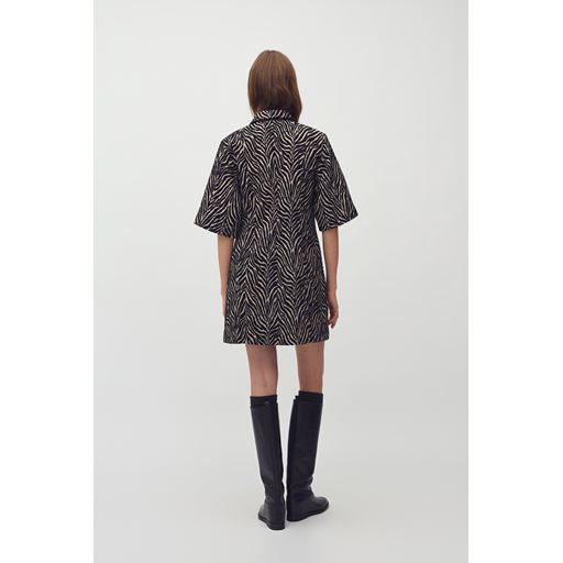 mbyM Bimalani-M Kjole, Zebra Sugar Black, L
