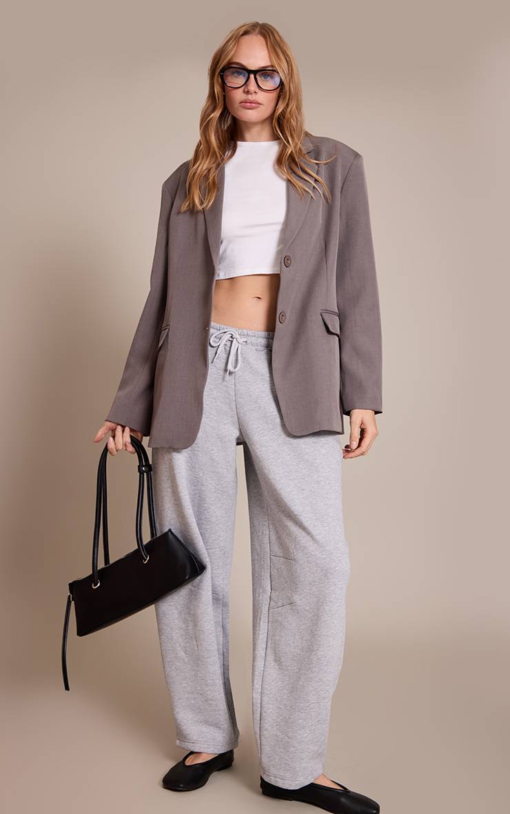 Charbon Blazer Oversize