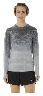 Maillot manches longues Asics Seamless Gris Femme