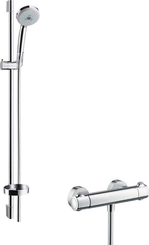 Hansgrohe - Croma - Douchekop - 100 mm - Zwart - Kunststof