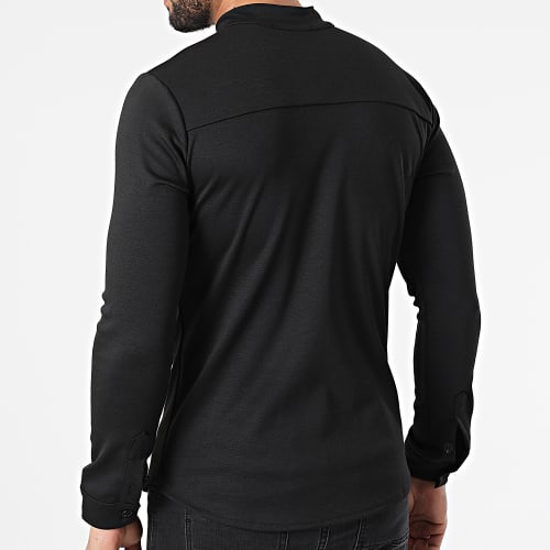 Chemise à Manches Longues Noir