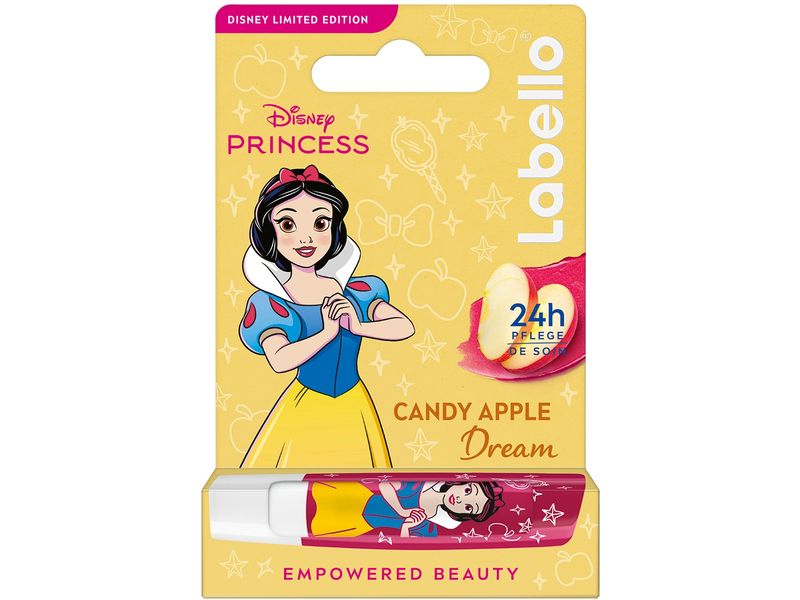 LABELLO Lippenpflege Schneewittchen Candy Apple Dream 4.8 g Lippenpflegestift mit natürlichen Ölen und Apfelaroma