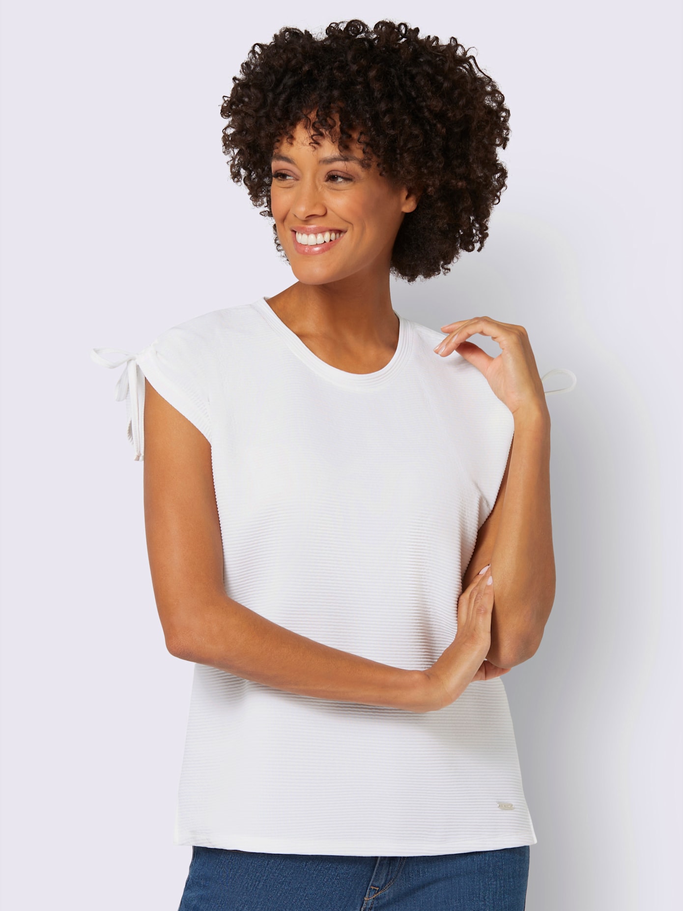 T-shirt tombé fluide