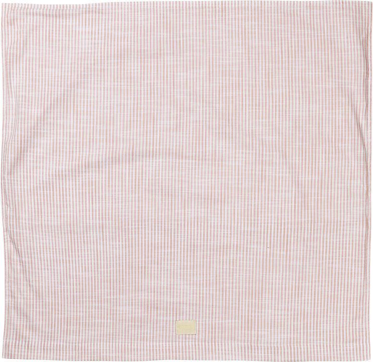 Juna Monochrome Lines Pudebetræk rosa/hvid 70x50 cm NO Lyserød