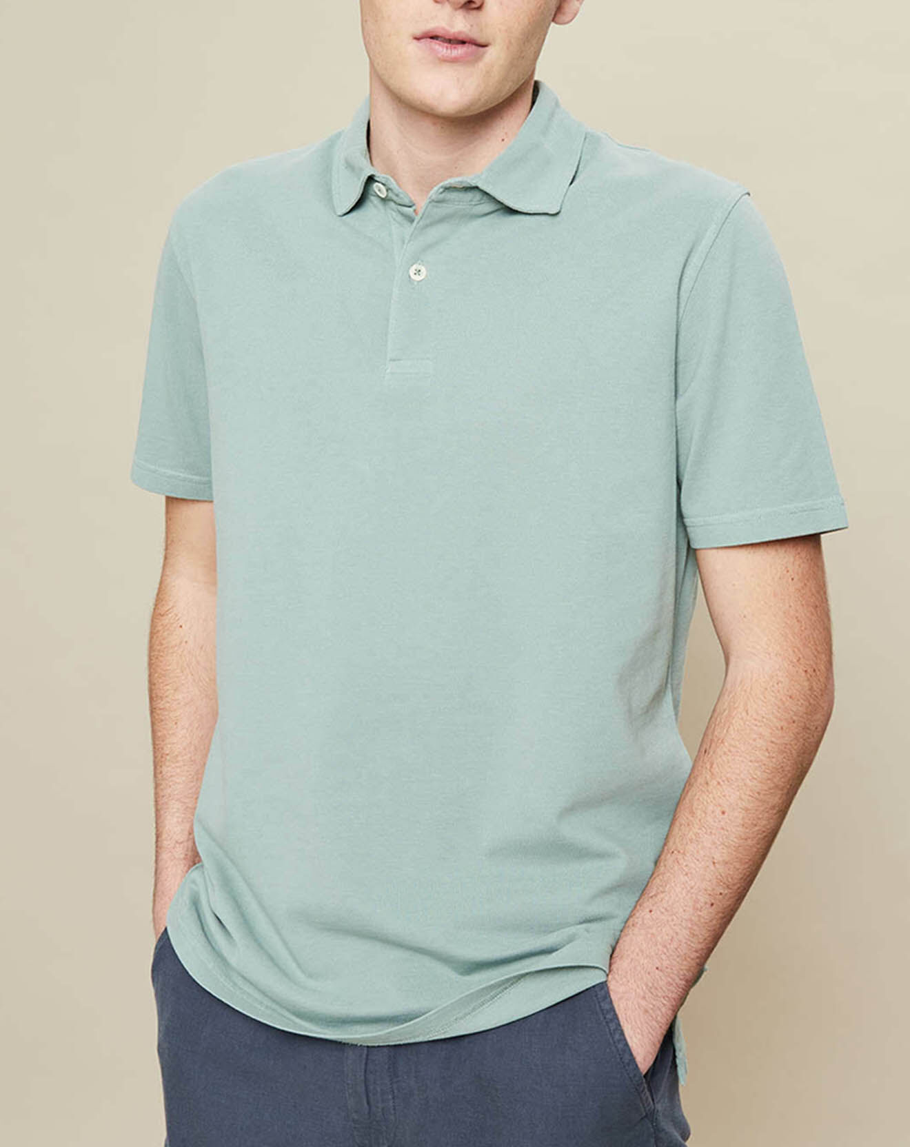 Hartford Polo Piqué jade