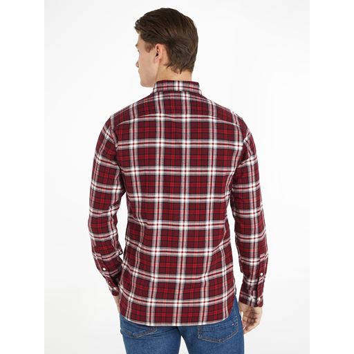 Tommy Hilfiger Ternet Skjorte, Rouge/Multi, M