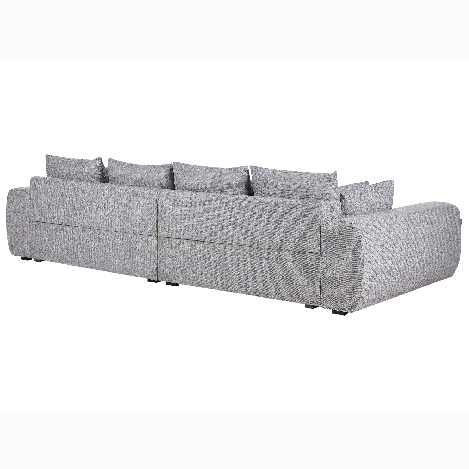 Beliani - TORPO - Bank XXL - Lichtgrijs - Polyester