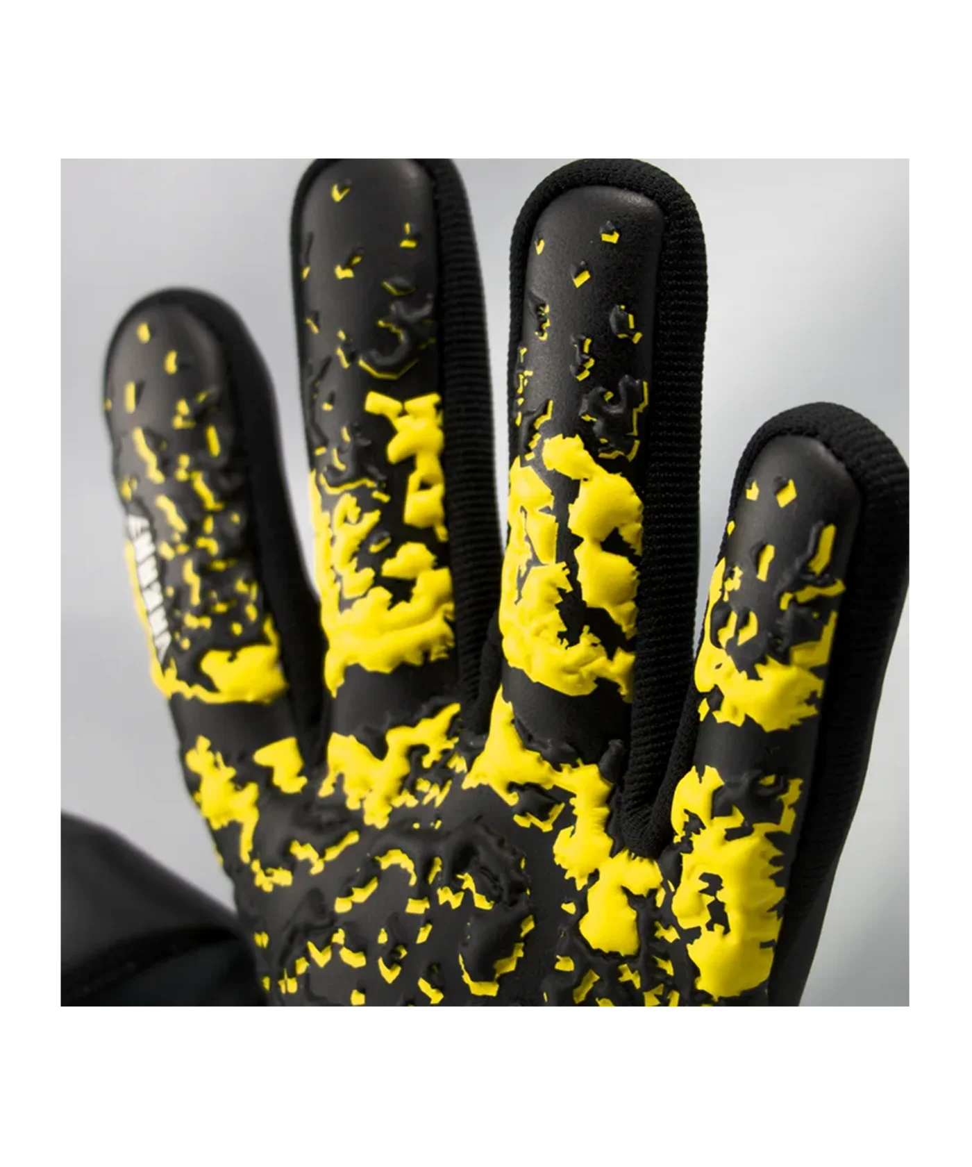 KEEPERsport Varan7 Premier Resist NC TW-Handschuhe Schwarz Gelb F908