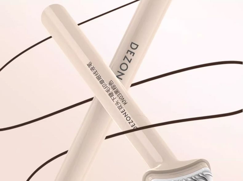 DEZONE - Set: Vloeibare eyeliner pen + onderste wimperstempel + stempelkussen