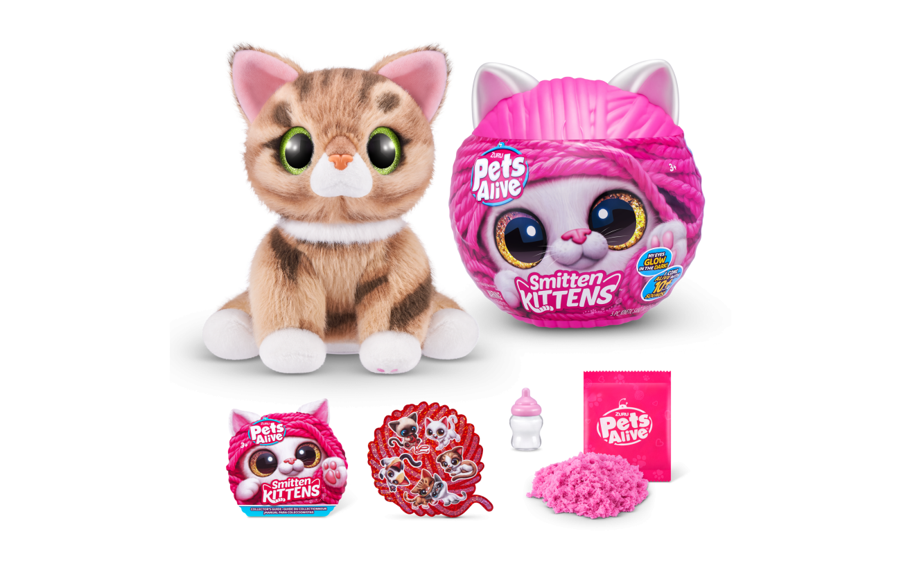 Pets Alive Smitten Kittens katje met geluid