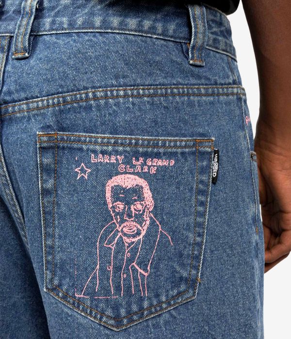 Wasted Paris x Damn Casper Riot Jeans (washed blue)