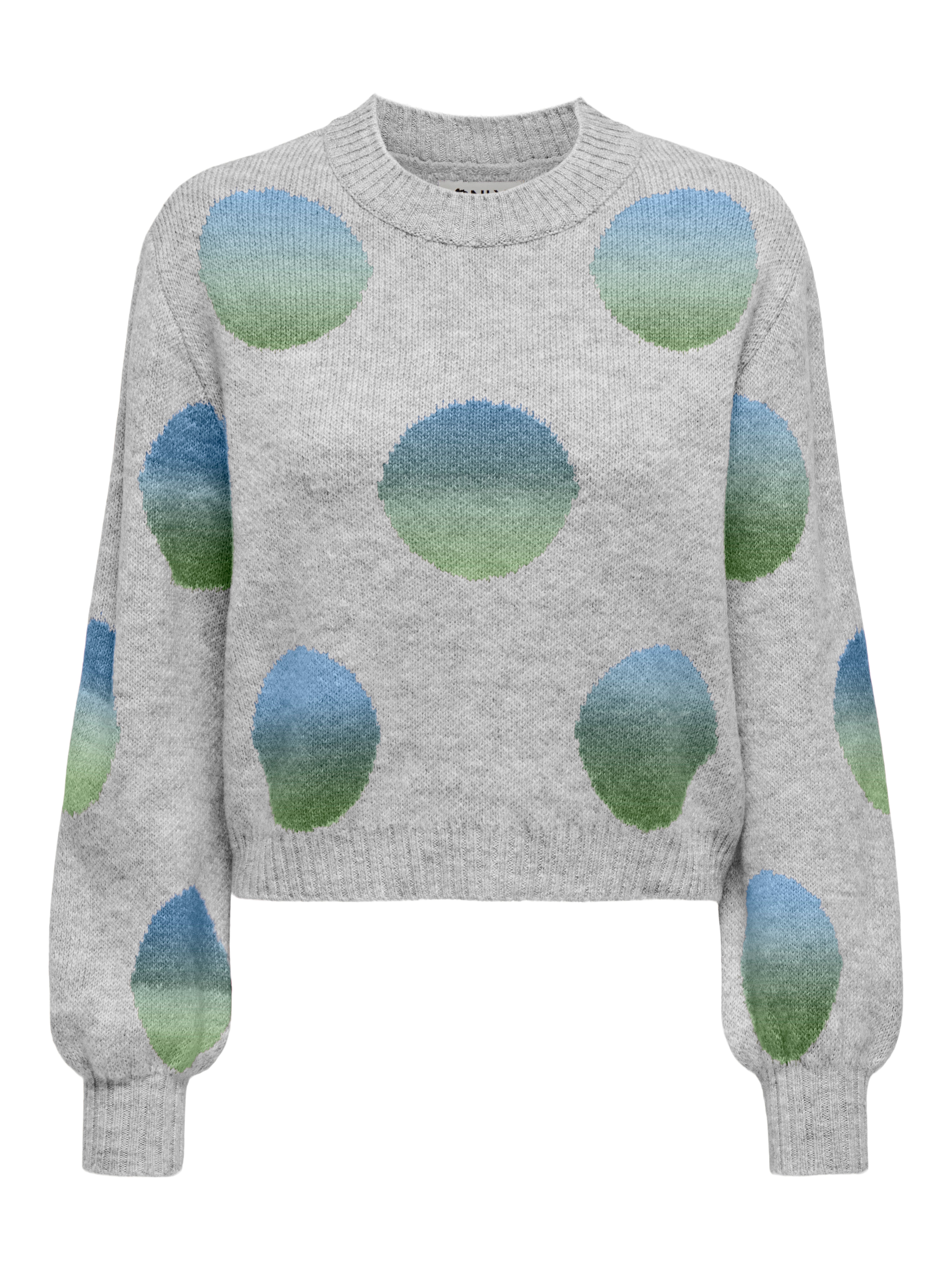 ONLAIDA Strickpullover Light Grey Melange