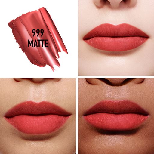 Dior Rouge Colored Lip Balm Refillable, 999 Matte