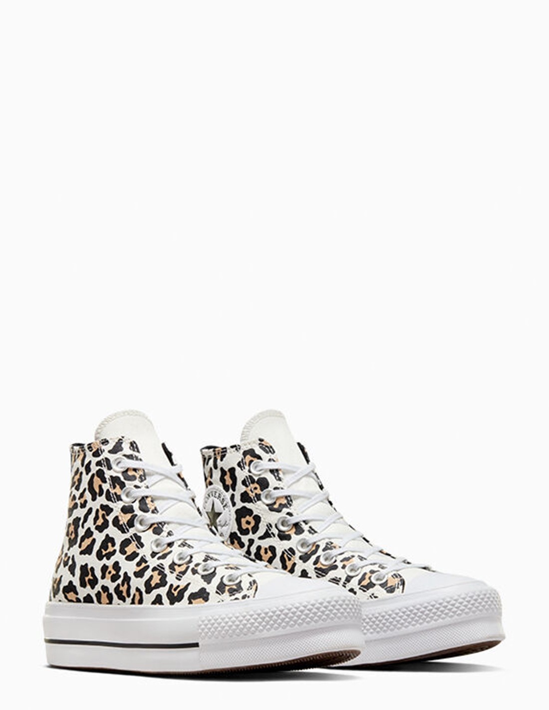 converse Sneakers Femme Montante CTAS Lift Hi White/Black/Epic Dune