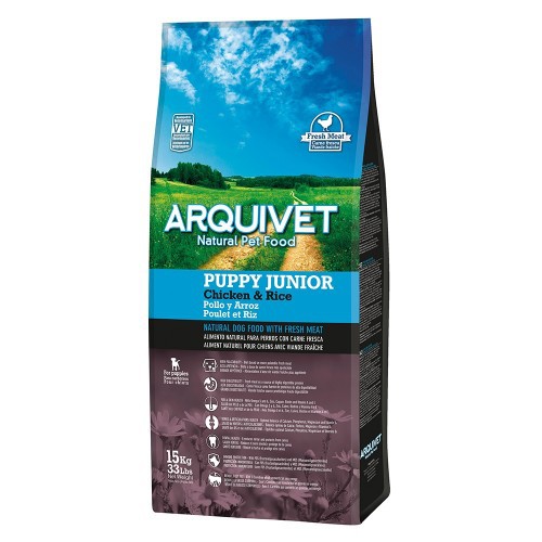 Arquivet Dog Puppy Junior Sabor Arroz e Frango