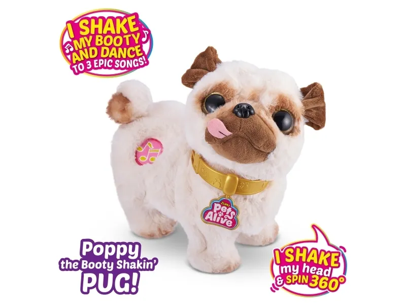Pets Alive Poppy The Booty Shakin’Pug