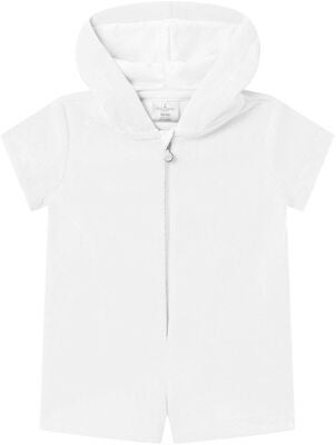 Saltabad Charlie Frotté Jumpsuit, Hvit