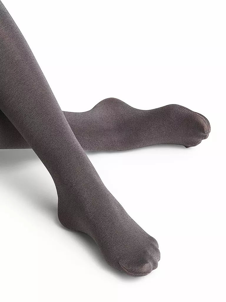FALKE Strumpfhose COTTON TOUCH anthracitemix grau