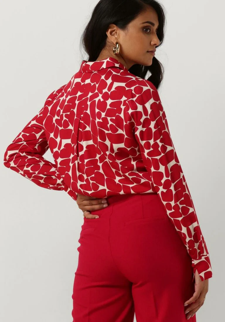 ANOTHER LABEL rode another label blouse dreiser graphic shirt