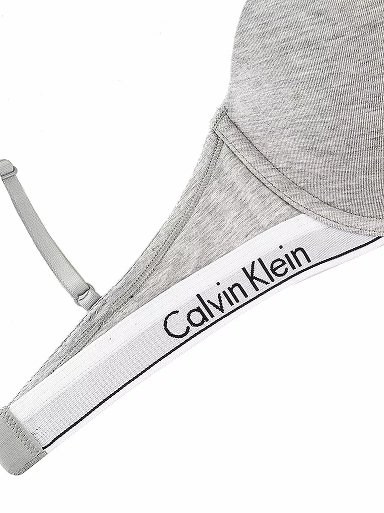 CALVIN KLEIN T-Shirt BH MODERN COTTON Grey HEATHER grau