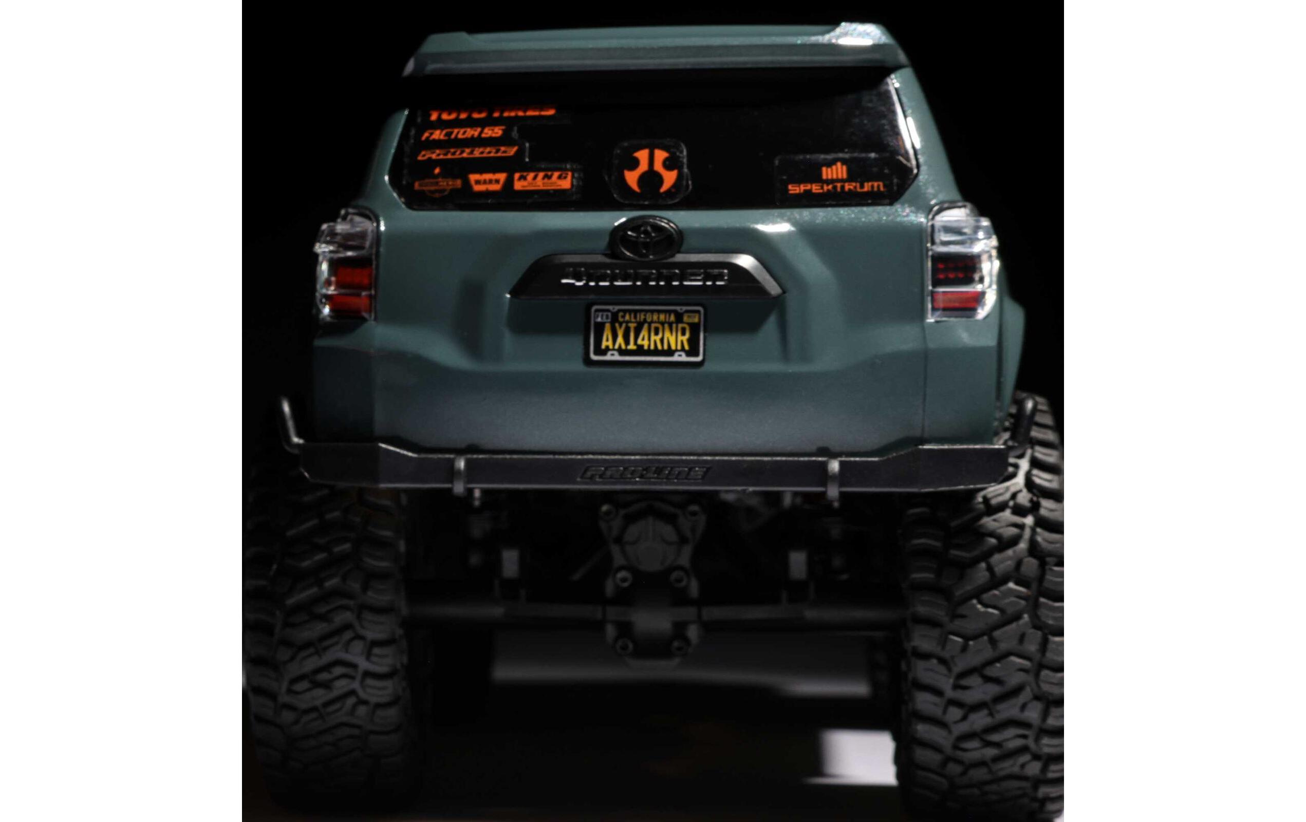 Scale Crawler SCX24 Toyota 4Runner 1:24 RTR - Grau<br>Rock Crawler Brushed 4WD mit Akku & Ladegerät