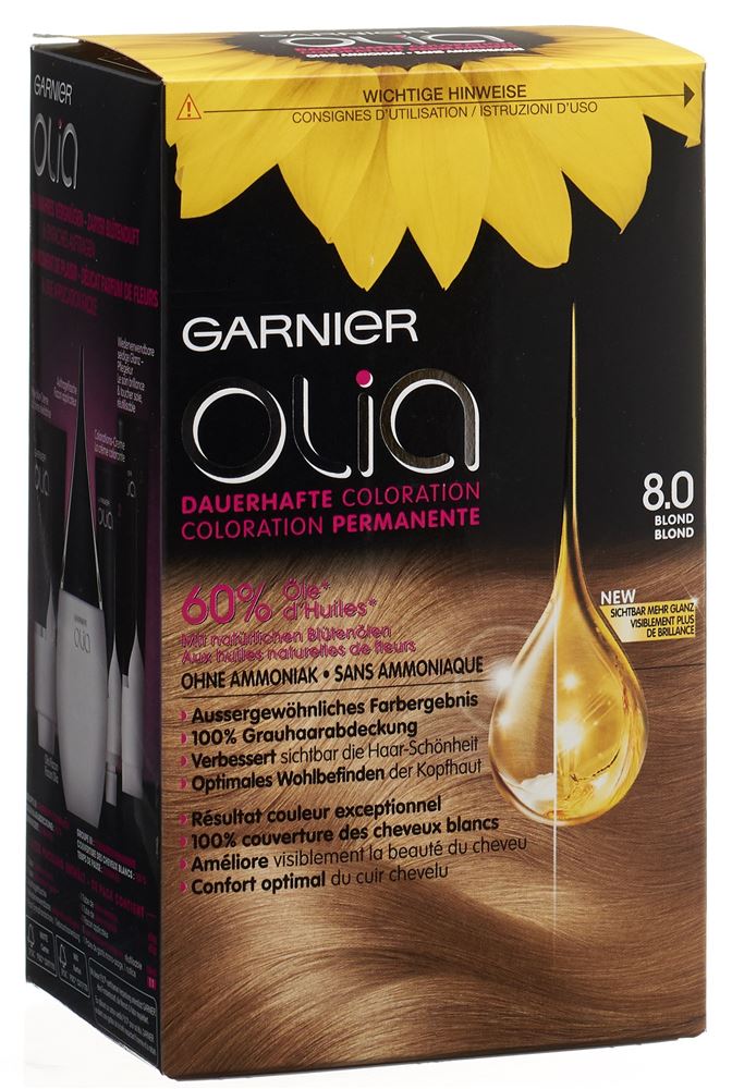 OLIA Haarfarbe 8.0 Blond 1 Stk