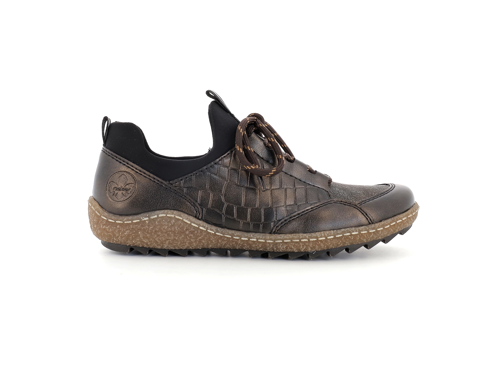 Rieker-L7554 Synthétique Bronze