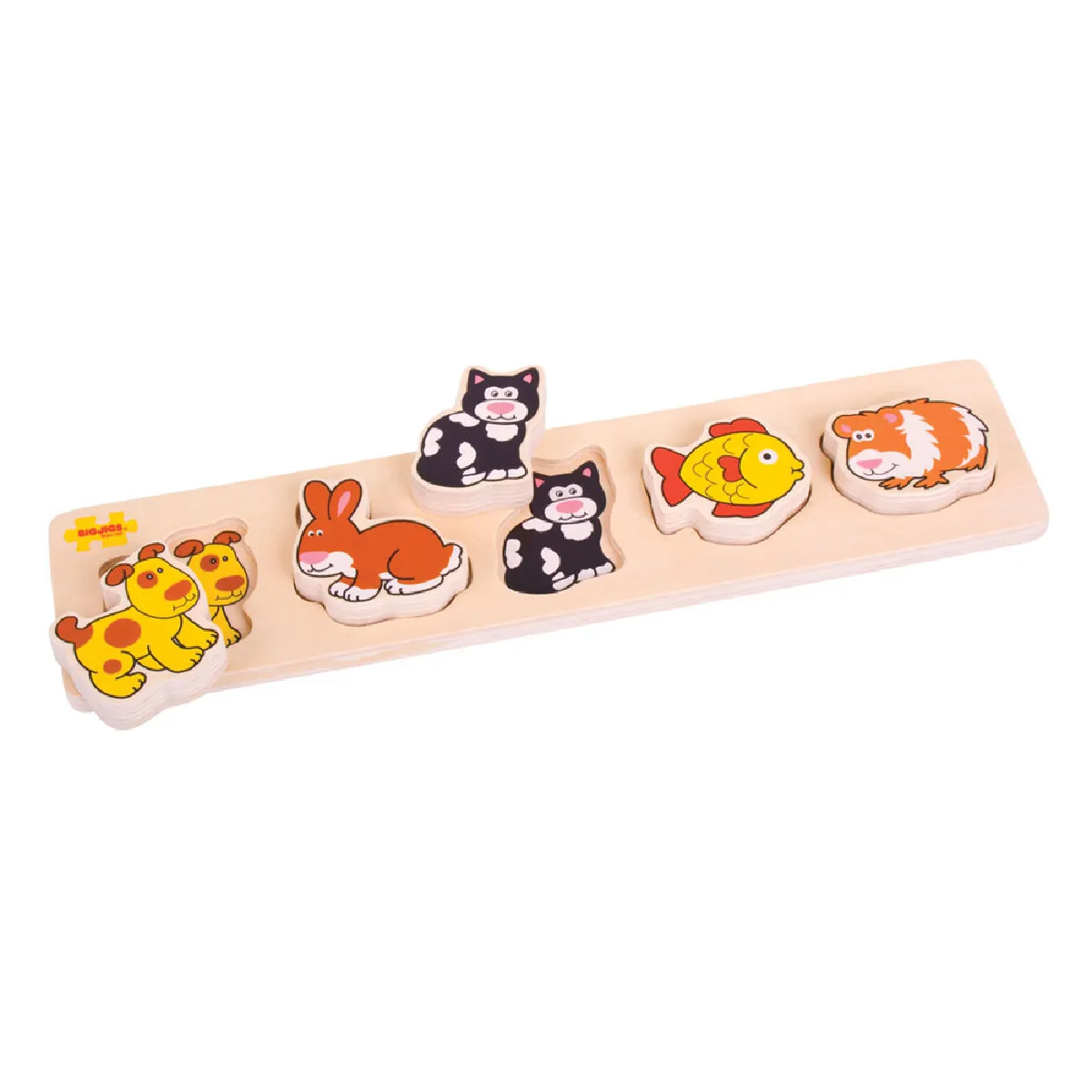 Bigjigs Toys Puzzle levage et association Bigjigs