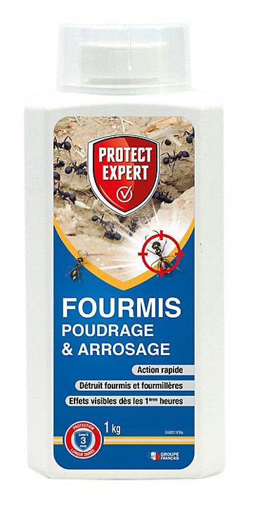 Poudrage et arrosage anti-fourmis Protect Expert 1kg