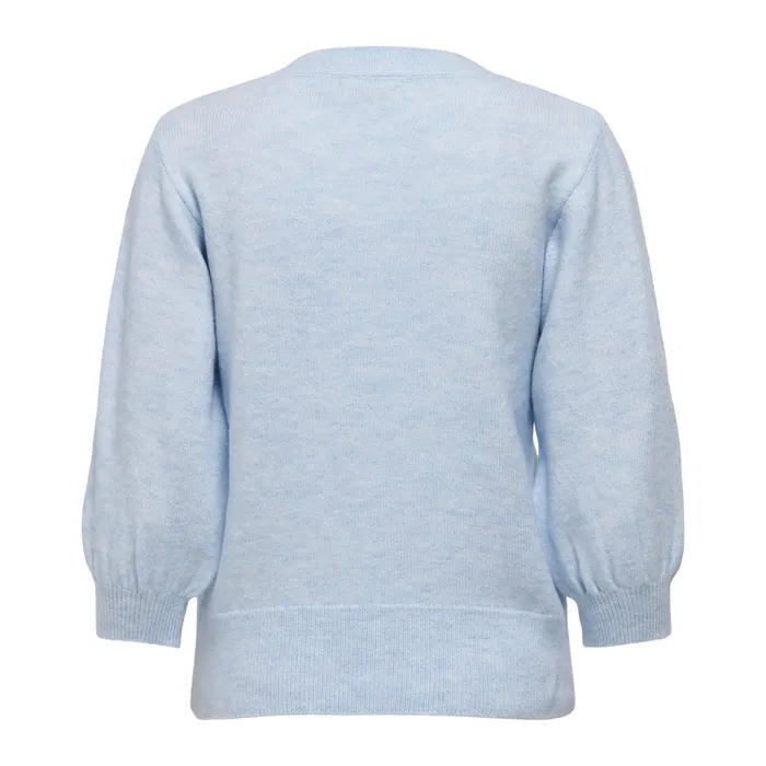 JDY Letty 3/4 Crew Knit Sweater Dames