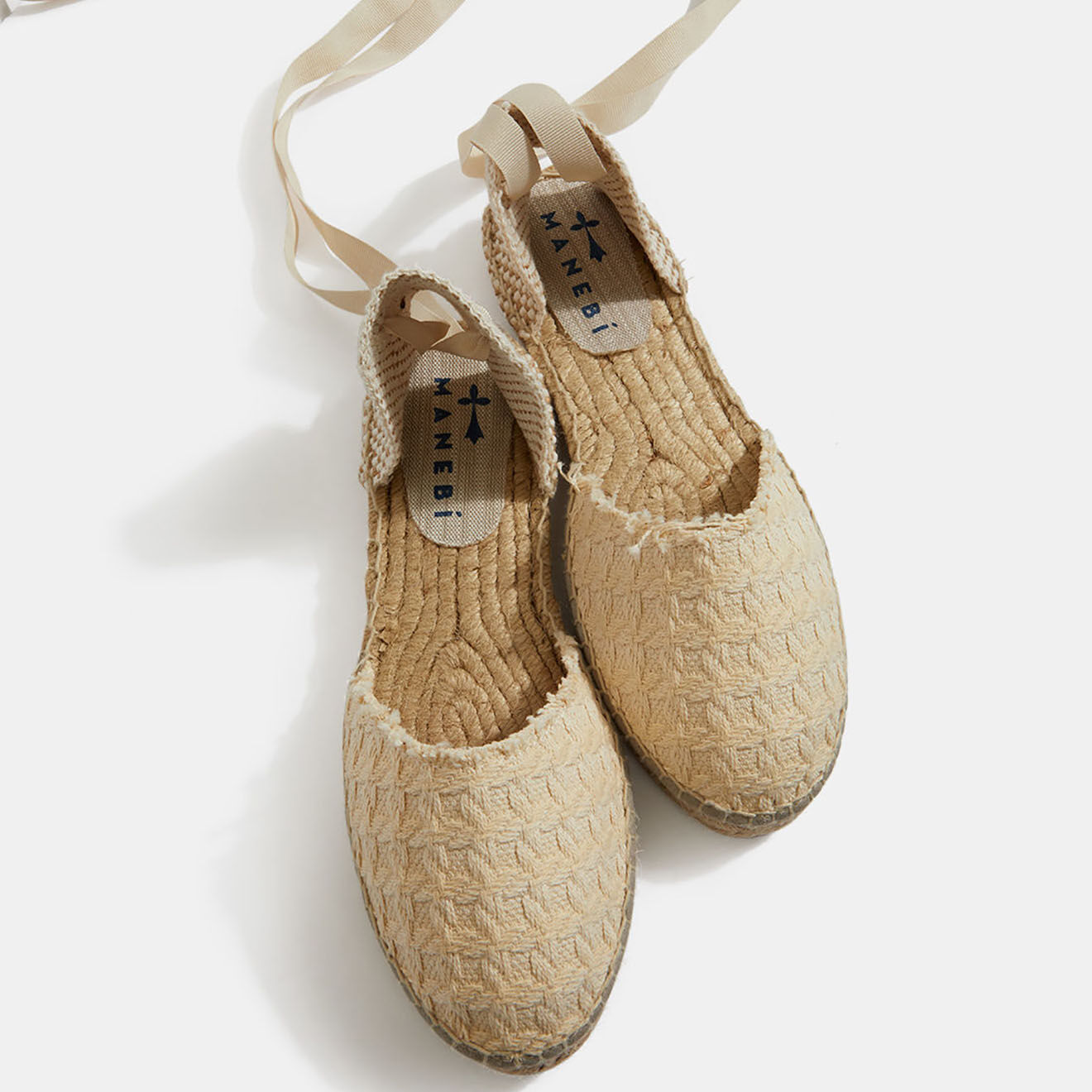 Manebi Espadrilles Valenciana écrues
