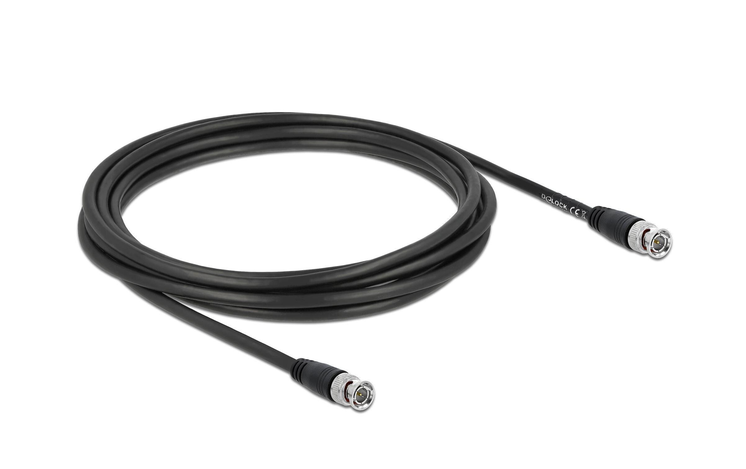 Kabel BNC - BNC, 3 mDelock Kabel BNC Stecker zu BNC Stecker 3 m