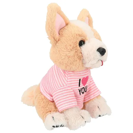 Depesche TOPModel Plüschhund Corgi Lotti 18 cm