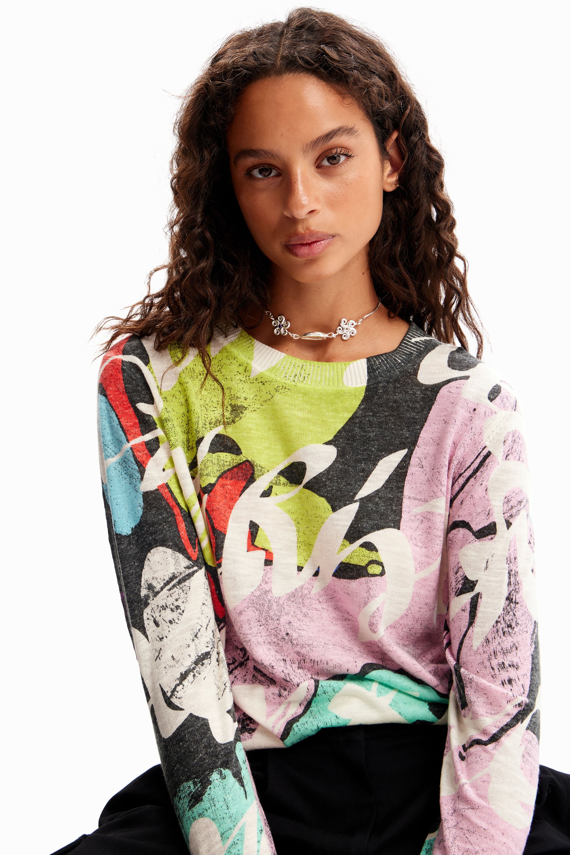 Pull multicolore M. Christian Lacroix
