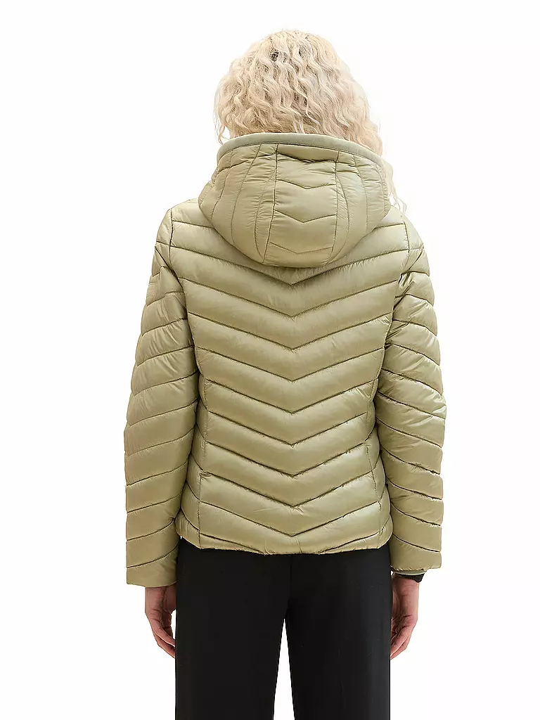 TOM TAILOR Leichtsteppjacke grün