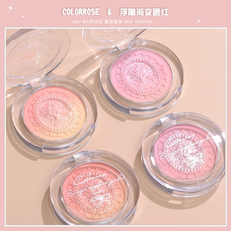 COLORROSE - Vintage Queen Embossed Gradient Blusher - 6 soorten