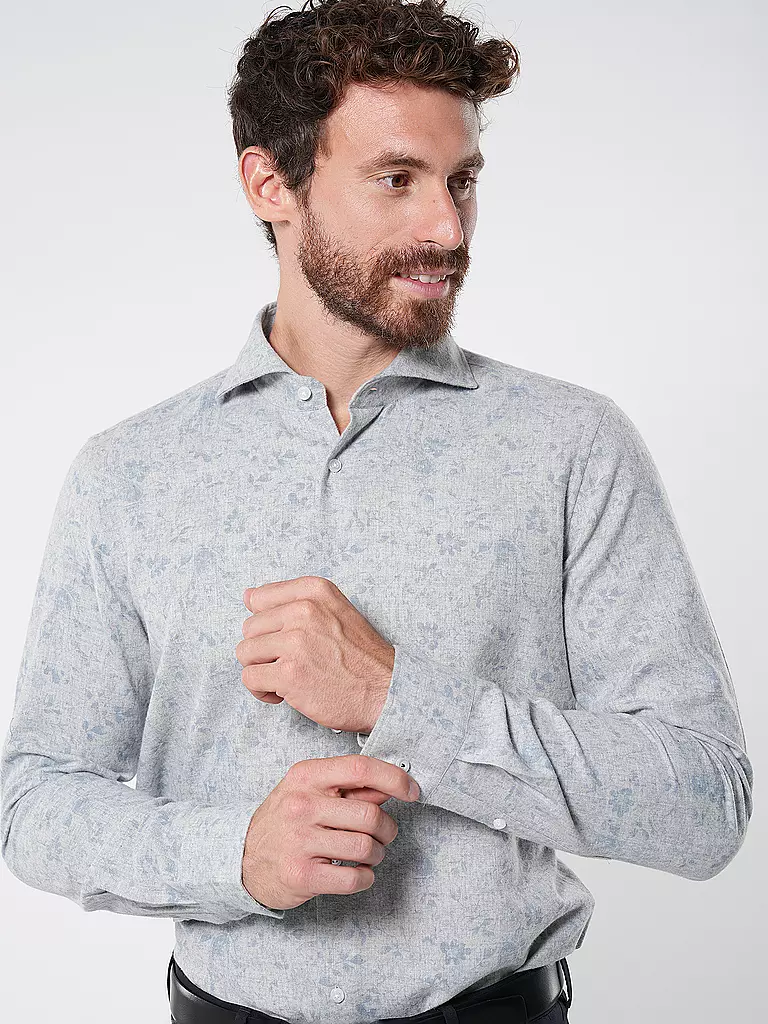 JOOP Hemd Slim Fit grau