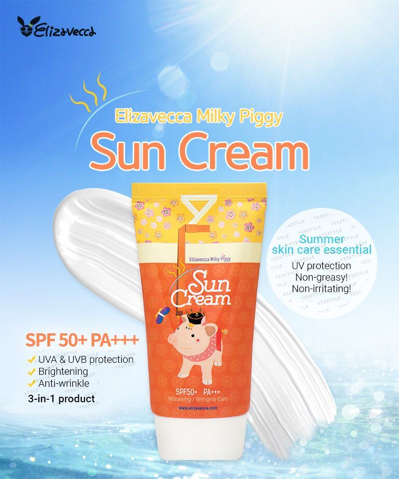 Elizavecca - Milky Piggy Zonnecrème SPF50+ PA+++