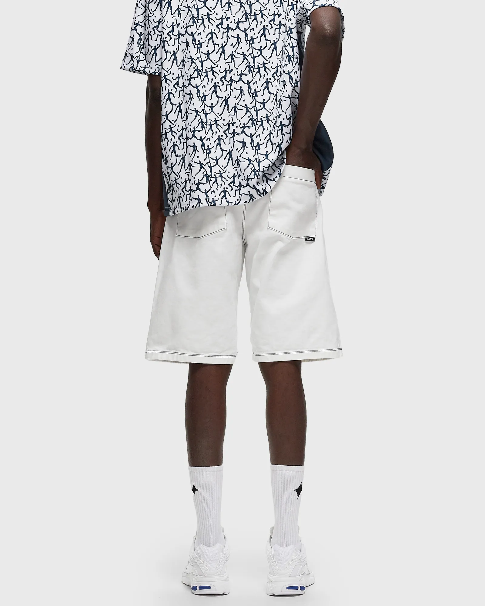 Arte Antwerp Heart Detail Stitch shorts