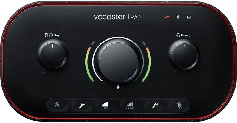 Focusrite Vocaster Two Studio - Audio interface podcasting set