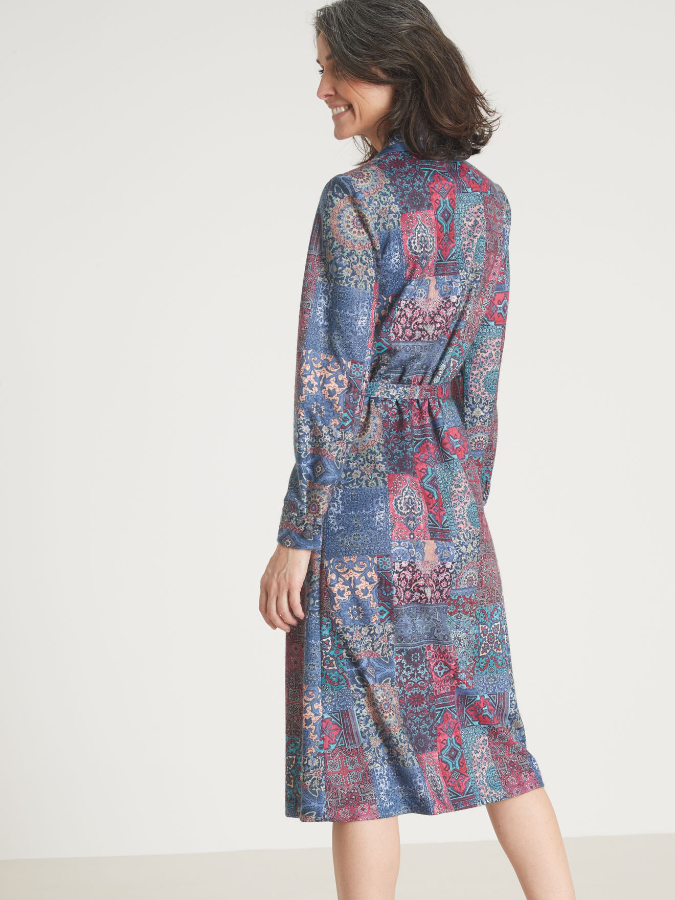 Robe en maille bien chaude