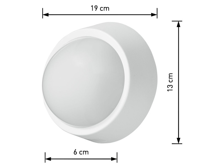 Ledwandlamp voor buiten