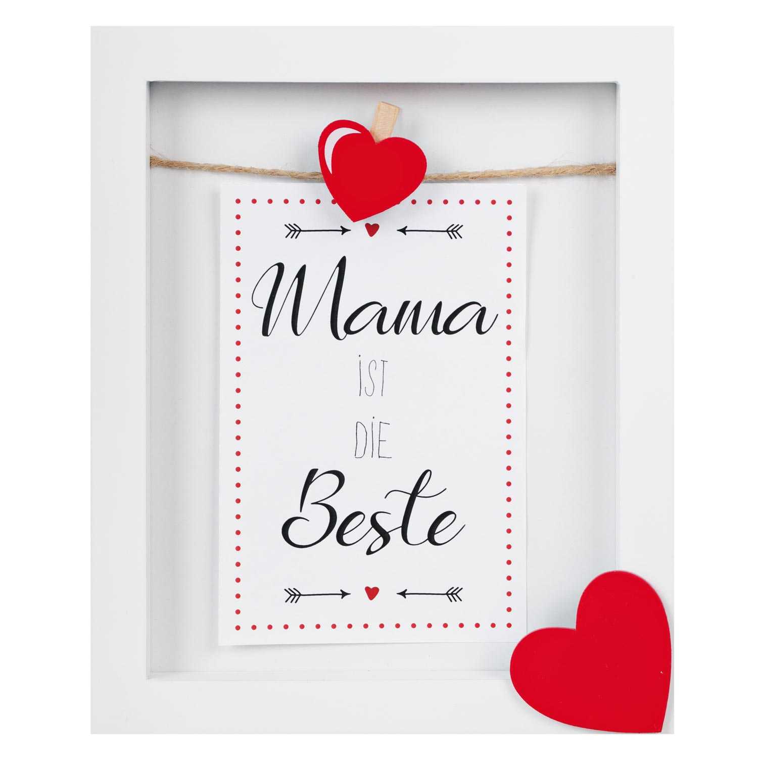 Fotorahmen Mama die Beste, 10x15cm