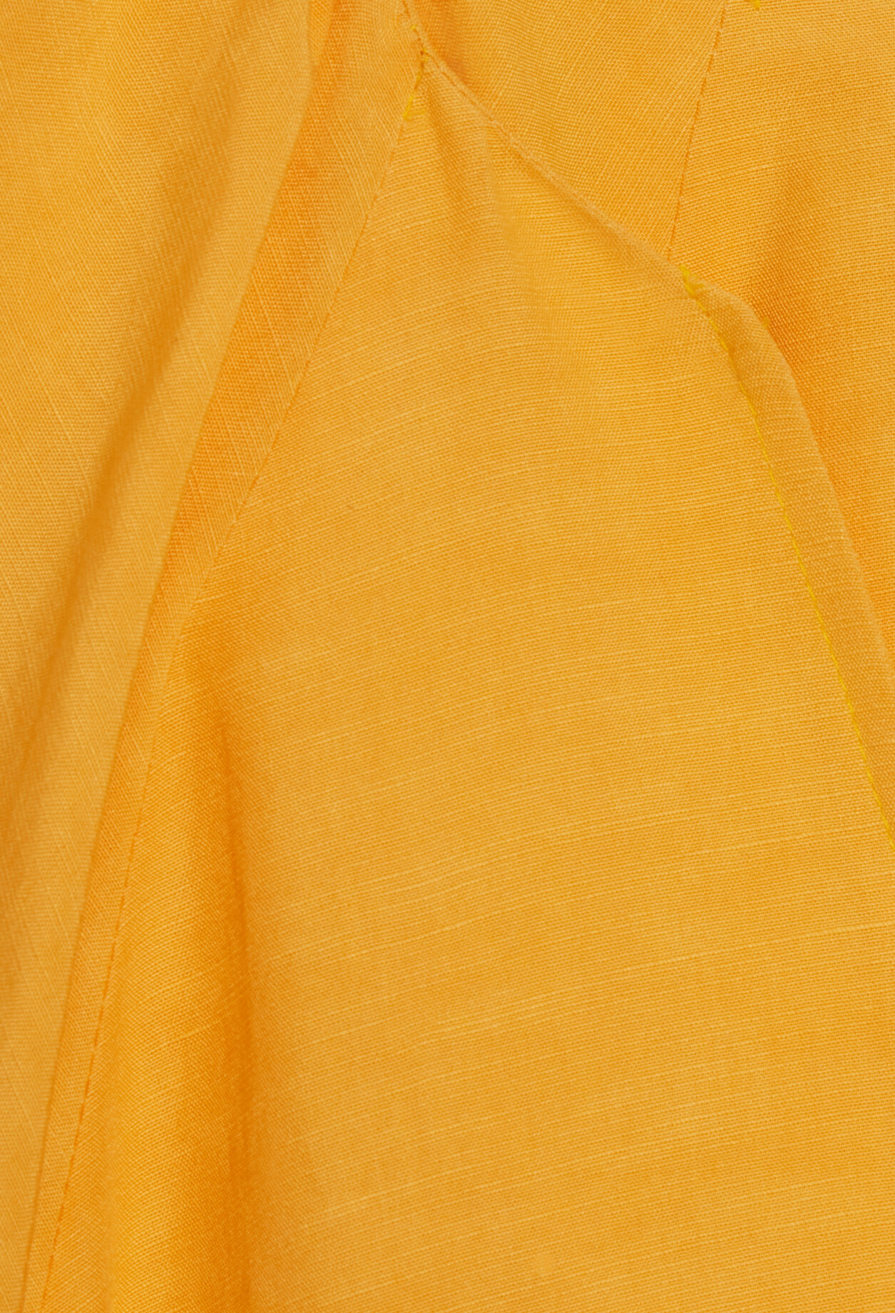 Robe courte jaune