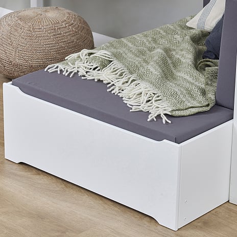 Hoppekids ECO Dream MEGA-seng med lounge-modul og bordplade 90x200 cm