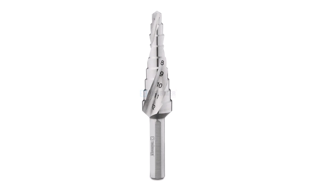 Trappebor 4-12mm Snoet HSSCO