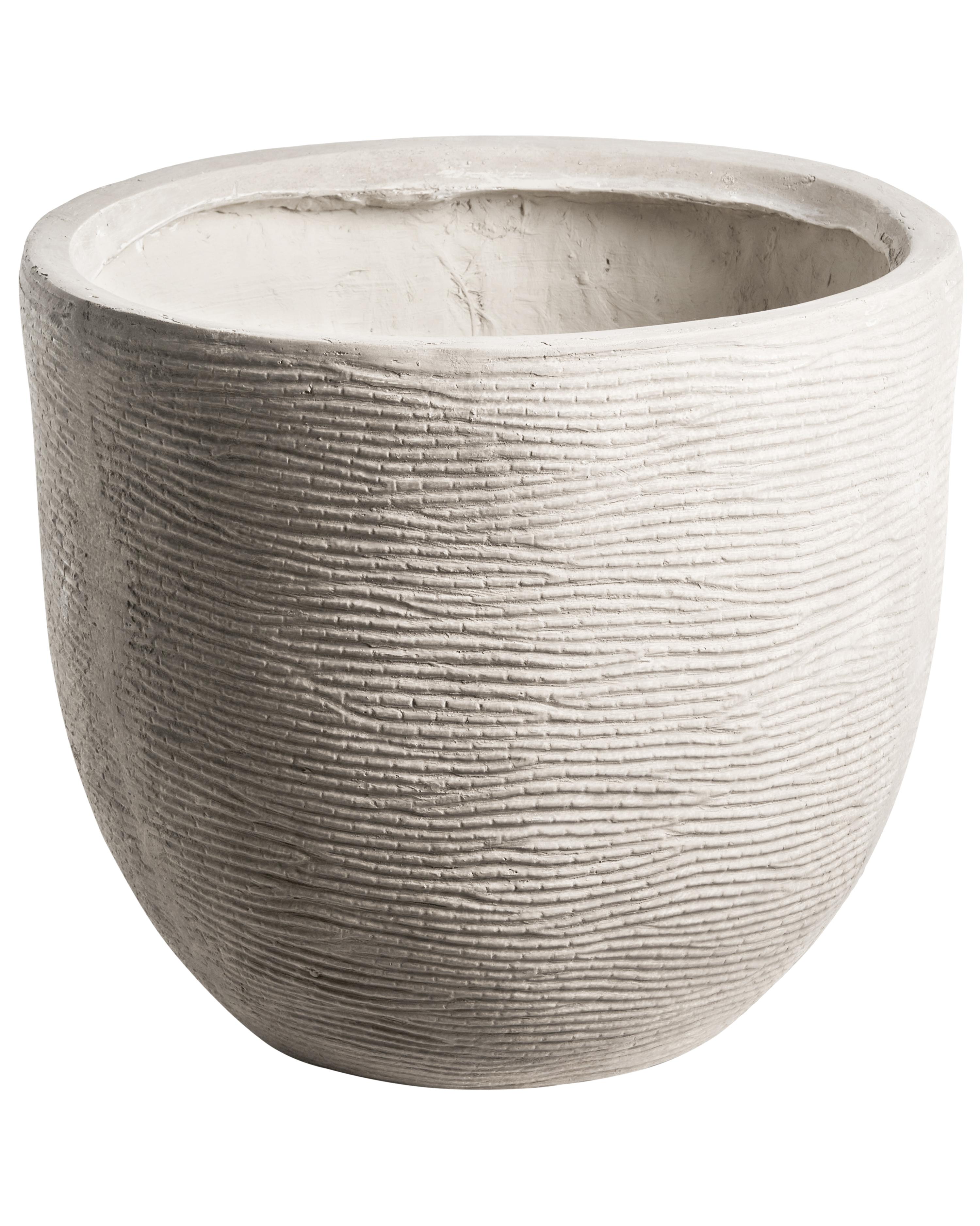Bloempot LIXOURI 47 cm Lichtgrijs