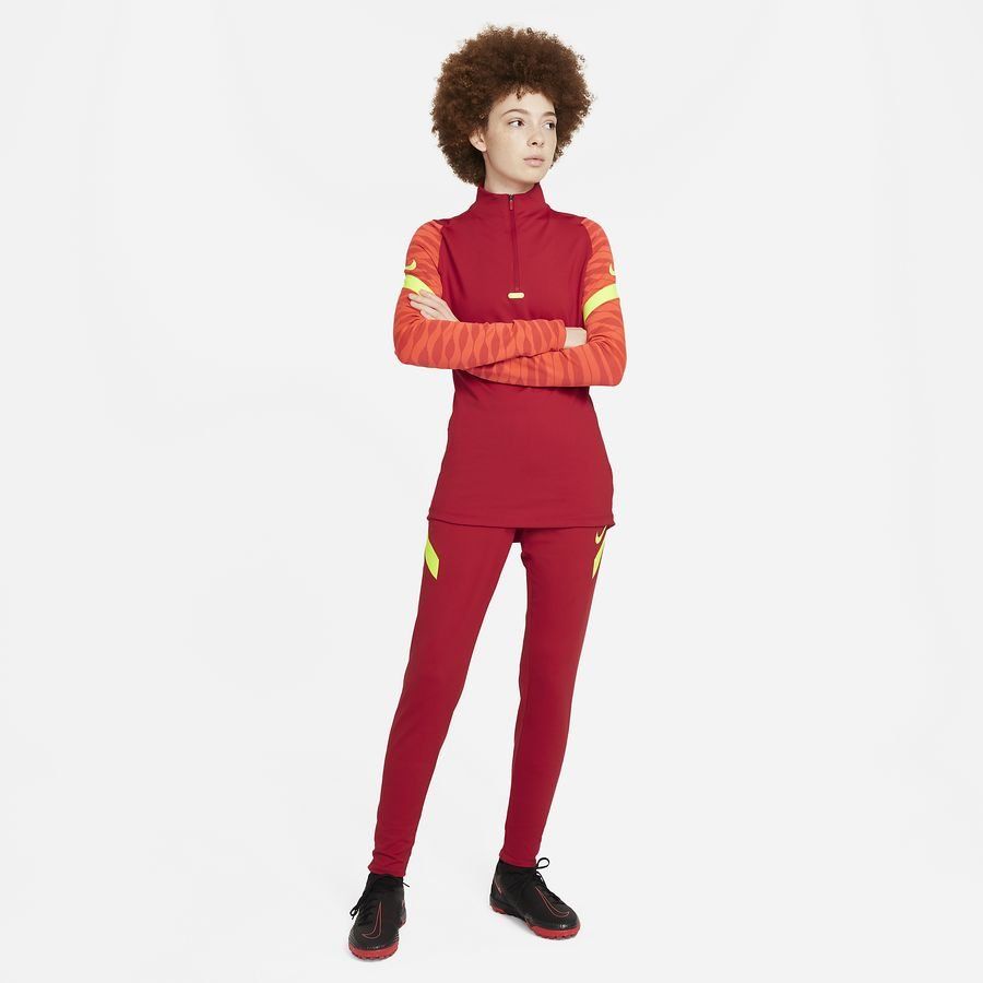 Nike Bas de Survêtement Dri-FIT Strike 21 - Rouge/Rouge/Jaune Fluo Femme