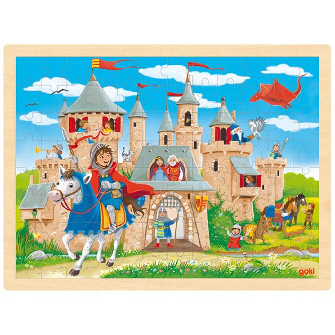 Goki puzzel ridderkasteel - 96st